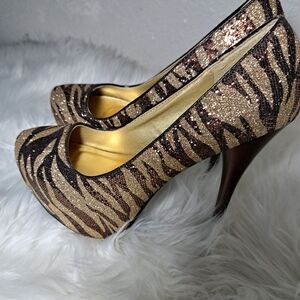 Qupid  Heels  platforms pumps Women Shoes Size 7.5